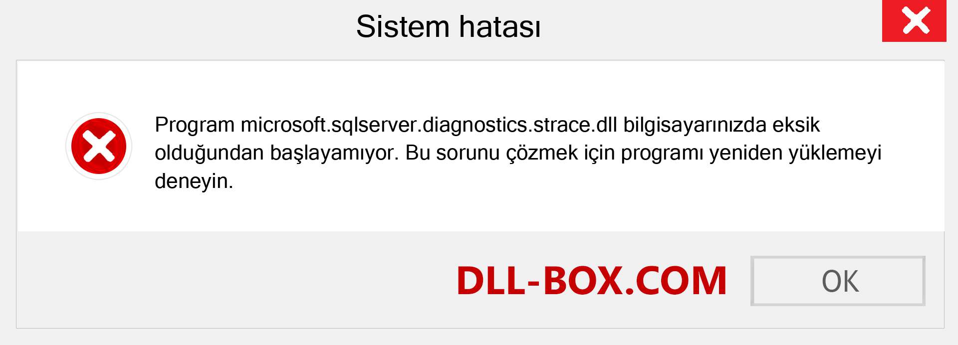 microsoft.sqlserver.diagnostics.strace.dll dosyası eksik mi? Windows 7, 8, 10 için İndirin - Windows'ta microsoft.sqlserver.diagnostics.strace dll Eksik Hatasını Düzeltin, fotoğraflar, resimler